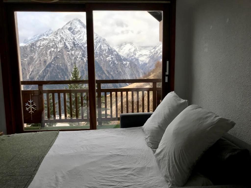 Appartement Vue Imprenable Avec Emplacement Ideal Les Deux Alpes Exteriör bild