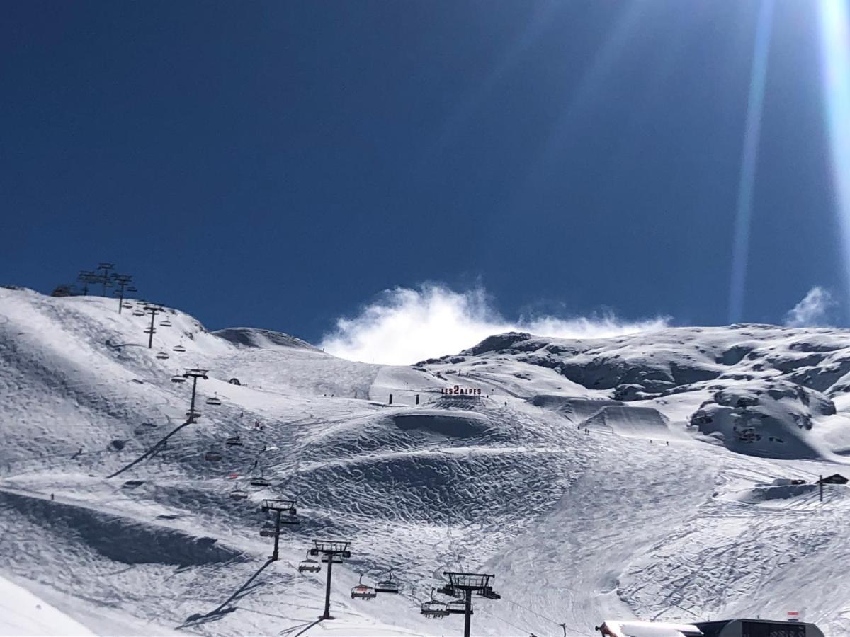 Appartement Vue Imprenable Avec Emplacement Ideal Les Deux Alpes Exteriör bild