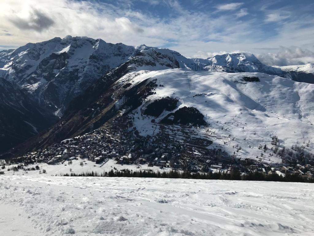 Appartement Vue Imprenable Avec Emplacement Ideal Les Deux Alpes Exteriör bild